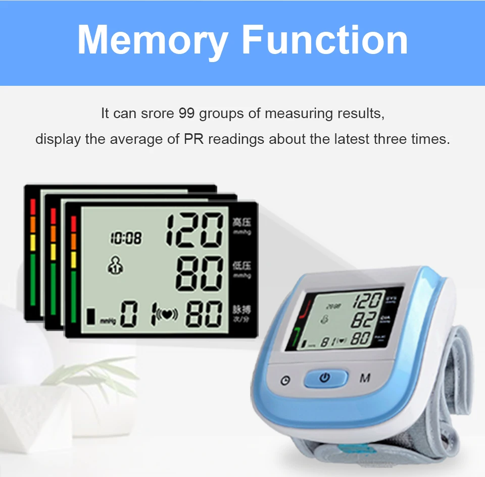 Shop Generic Portable Asthma Inhaler Mesh Tensiometro Wrist Heart Rate