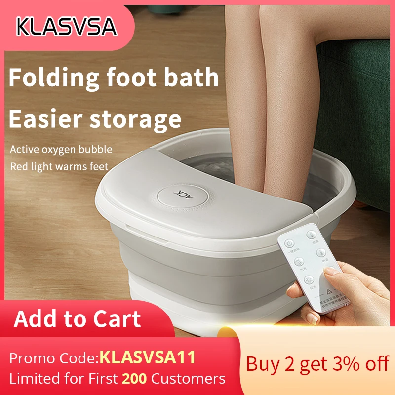 Foldable remote control Foot Bath Massager With Bubble Infrared Heating Foot Soak Rolling Wheels Massage Relaxation
Foldable remote control Foot Bath Massager With Bubble Infrared Heating Foot Soak Rolling Wheels Massage Relaxation