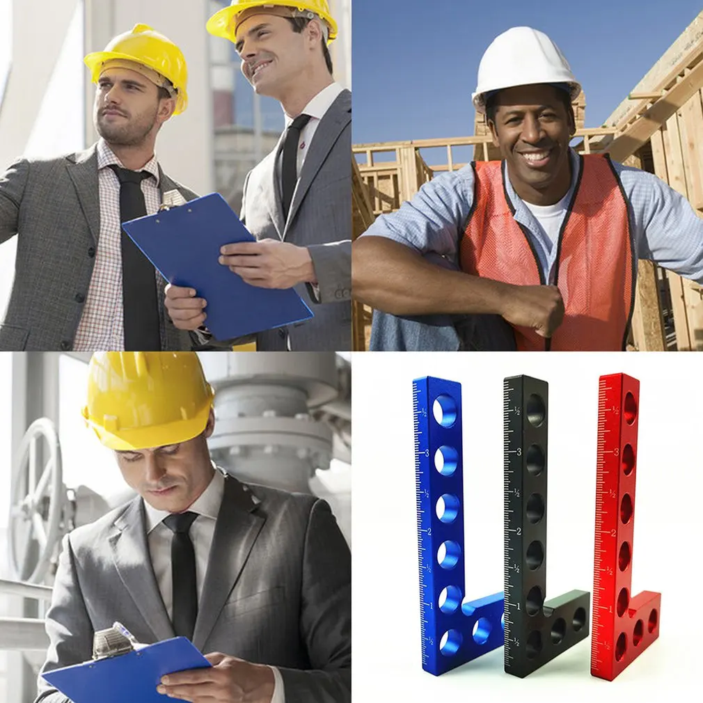 Aluminum Alloy Square Ruler Metric and Inch Height Gauge 90 Degrees L-Square Woodworking Measuring Implement
Aluminum Alloy Square Ruler Metric and Inch Height Gauge 90 Degrees L-Square Woodworking Measuring Implement