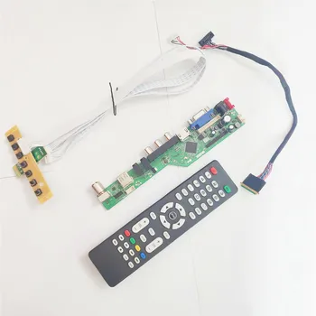 For B140XTN02.0/2/3 notebook PC 1366*768 LVDS 40Pins WLED T.V56 screen controller drive board VGA+HDMI+AV+USB+RF 14" DIY kit
For B140XTN02.0/2/3 notebook PC 1366*768 LVDS 40Pins WLED T.V56 screen controller drive board VGA+HDMI+AV+USB+RF 14" DIY kit