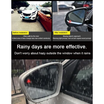 Universal Car Blind Spot Detection System BSM Rearview Mirror Ultrasonic Distance Assist Radar Auto Driving Security Accessories
Universal Car Blind Spot Detection System BSM Rearview Mirror Ultrasonic Distance Assist Radar Auto Driving Security Accessories
