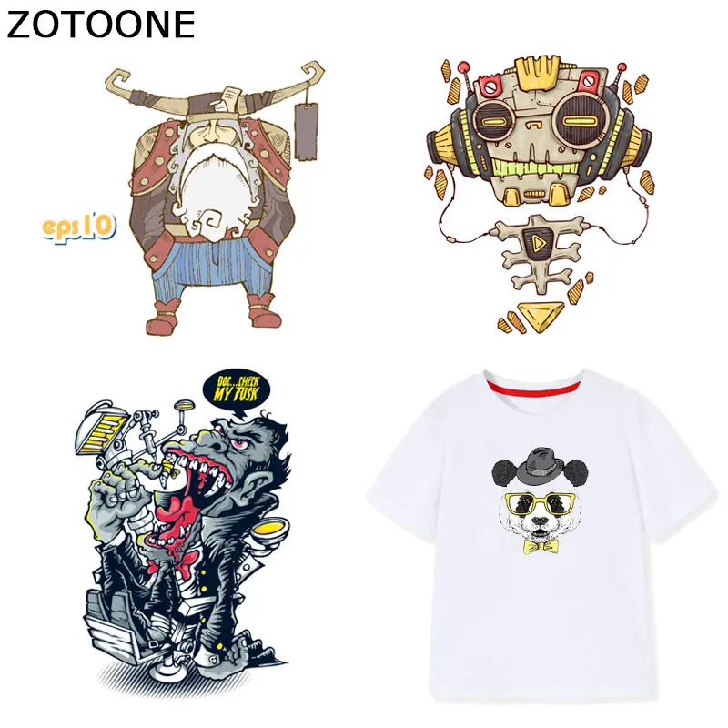 Iron on Animal Patch Fashion Robot Monster Patches for Clothing Sticker on Clothes Heat Transfers Applications DIY Appliques DIY
Iron on Animal Patch Fashion Robot Monster Patches for Clothing Sticker on Clothes Heat Transfers Applications DIY Appliques DIY