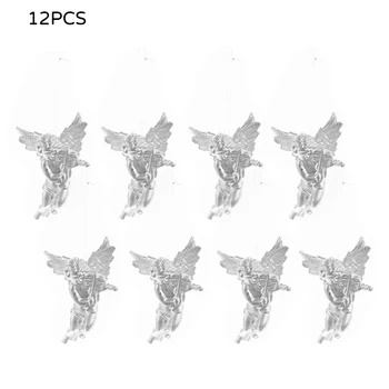 12pcs Christmas Ornaments Golden Powder Acrylic Xmas Angel Pendant Christmas Tree Decor for Home New Year Decor Navidad
12pcs Christmas Ornaments Golden Powder Acrylic Xmas Angel Pendant Christmas Tree Decor for Home New Year Decor Navidad