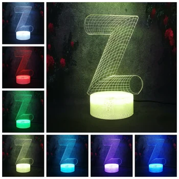 New 3D Creative Alphabet Letter Desk Lamp LED 7 Color Shine Night Light Atmosphere Decor Changing Home Kid Gift Toy Flash Lava
New 3D Creative Alphabet Letter Desk Lamp LED 7 Color Shine Night Light Atmosphere Decor Changing Home Kid Gift Toy Flash Lava