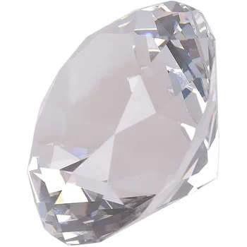 100mm K9 Clear Crystal Diamond Paperweight Sparkling Shaped Centerpieces Decorations Treasure Gems Jewel Paperweight
100mm K9 Clear Crystal Diamond Paperweight Sparkling Shaped Centerpieces Decorations Treasure Gems Jewel Paperweight