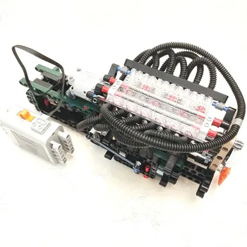 4-speed Toggle Transmission V12 High-end Luxury Car Engine Integrated Compatible Building Block MOC Gear
4-speed Toggle Transmission V12 High-end Luxury Car Engine Integrated Compatible Building Block MOC Gear