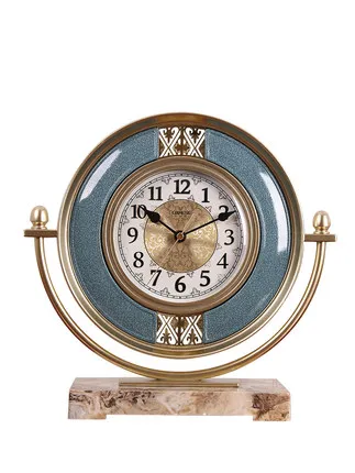 European retro clock clocks living room American desktop clock pendulum clock desktop home clock clock decoration
European retro clock clocks living room American desktop clock pendulum clock desktop home clock clock decoration
