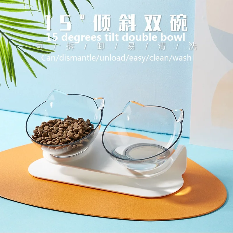 Non-slip Double Cat Bowl Dog Bowl With Raised Stand Pet Supplies Cat Water Bowl & Cat Food Bowls For Dog Feeder Pet Products
Non-slip Double Cat Bowl Dog Bowl With Raised Stand Pet Supplies Cat Water Bowl & Cat Food Bowls For Dog Feeder Pet Products