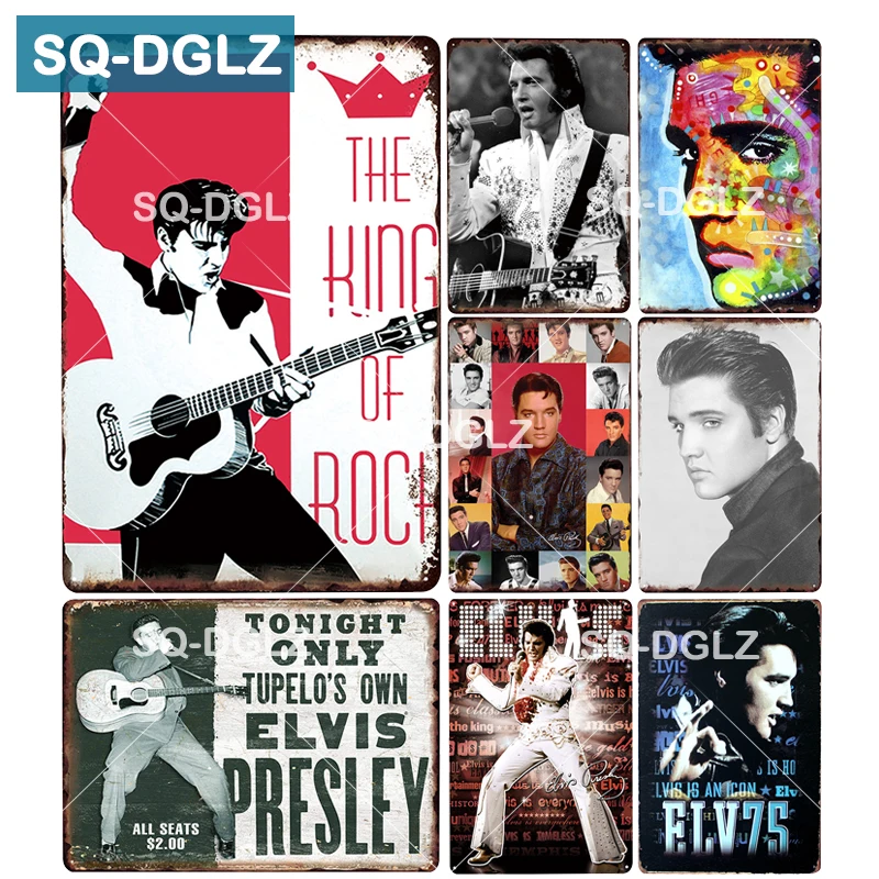 Elvis Music Poster Metal Sign Vintage Plaque Decor For Home Tin Sign Art Metalen Borden Pub Rejilla Decor Metalica Shabby Chic
Elvis Music Poster Metal Sign Vintage Plaque Decor For Home Tin Sign Art Metalen Borden Pub Rejilla Decor Metalica Shabby Chic