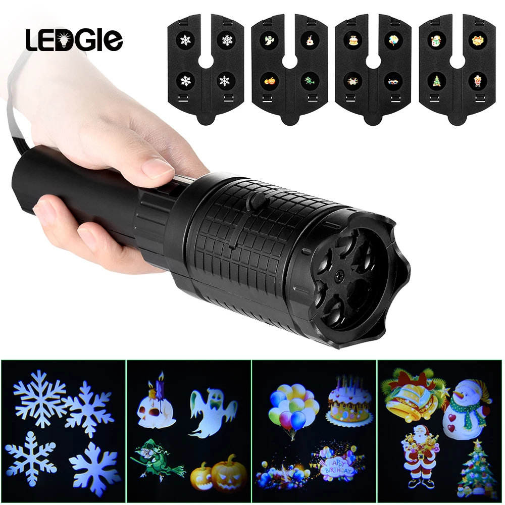 LEDGLE 2-in-1 Design 4W Flashlight Multi-purpose Projection Lamp Handheld LED Torch Lights with 2 Projection Modes for festival
LEDGLE 2-in-1 Design 4W Flashlight Multi-purpose Projection Lamp Handheld LED Torch Lights with 2 Projection Modes for festival