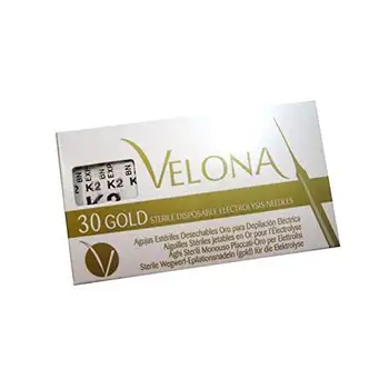 Velona 30 needles electrical hair removal Mod. K2 gold (for European manufacturing equipment)
Velona 30 needles electrical hair removal Mod. K2 gold (for European manufacturing equipment)