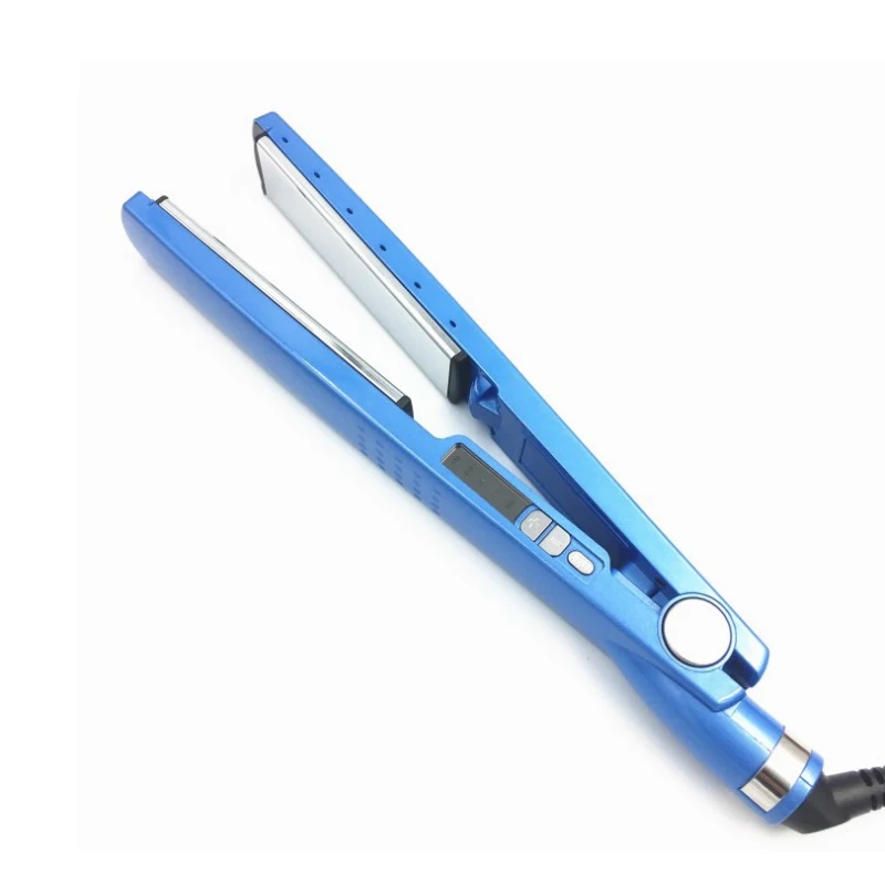 Фото Electronic Hair Straightener Temperature control shiny straight Straightening Flat Fast Styling modelling Tools |