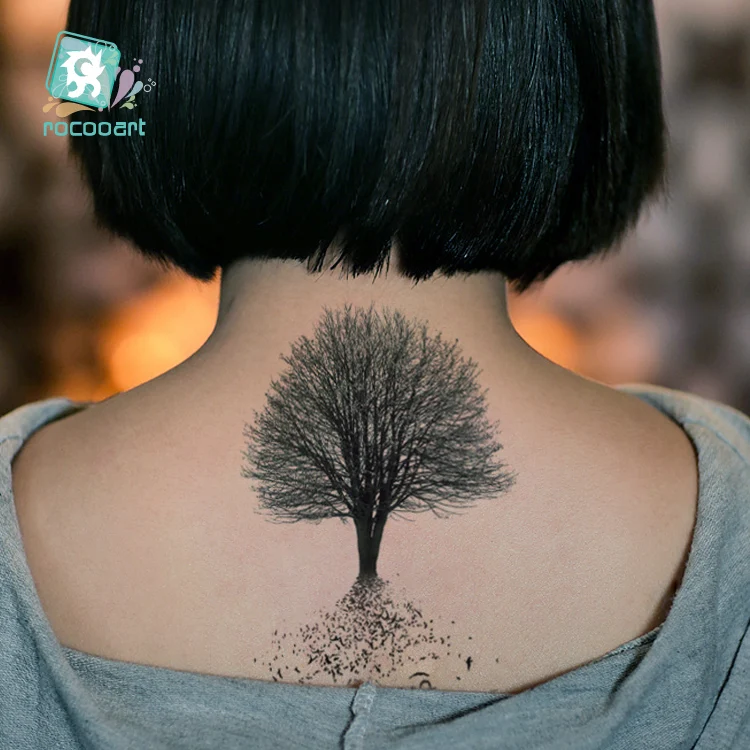 Rocooart 2019 Cover Scar Black Tree DesignTemporary Tattoo on Body Arms Ankle Water Transfer Fake Taty Sticker for Women Men
Rocooart 2019 Cover Scar Black Tree DesignTemporary Tattoo on Body Arms Ankle Water Transfer Fake Taty Sticker for Women Men