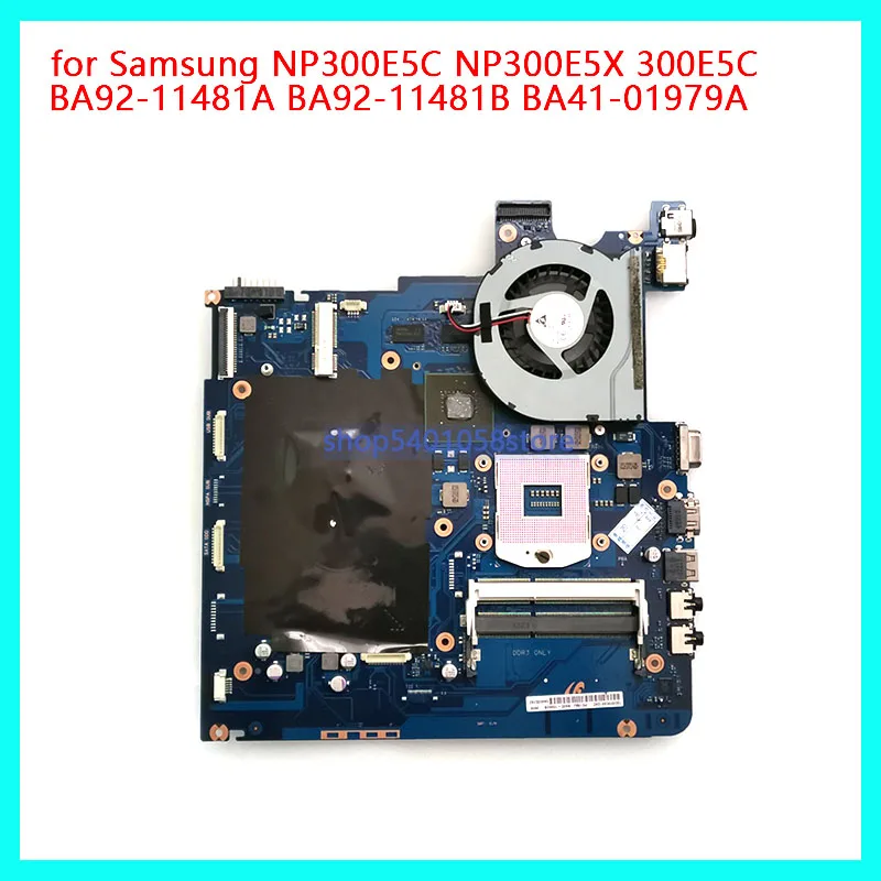 for Samsung NP300E5C NP300E5X 300E5C BA92-11481A BA92-11481B BA41-01979A Laptop Motherboard Mainboard Tested & Working Perfect
for Samsung NP300E5C NP300E5X 300E5C BA92-11481A BA92-11481B BA41-01979A Laptop Motherboard Mainboard Tested & Working Perfect