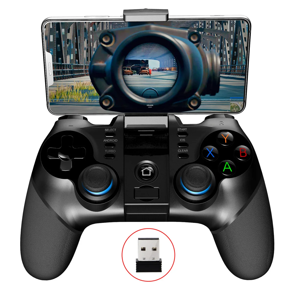 P g-9156 Batman Bluetooth Handle 2.g pc Wireless Handle Android IOS Chicken Directly Connected Straight Play
P g-9156 Batman Bluetooth Handle 2.g pc Wireless Handle Android IOS Chicken Directly Connected Straight Play