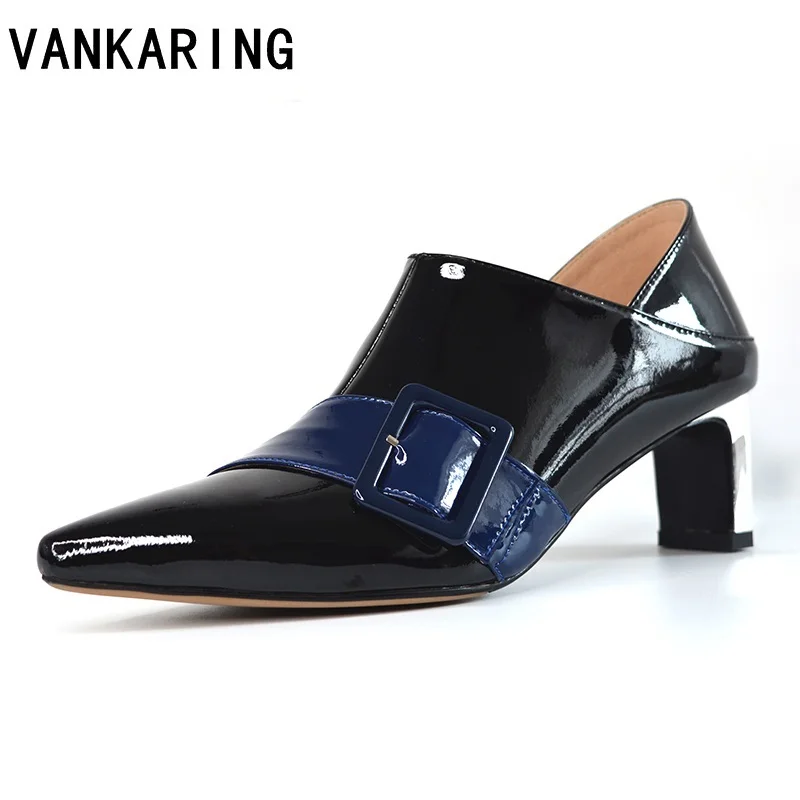 trendy big size chunky high heels sexy women's pumps elegant genuine leather buckle office lady high heel women dress red shoes
trendy big size chunky high heels sexy women's pumps elegant genuine leather buckle office lady high heel women dress red shoes