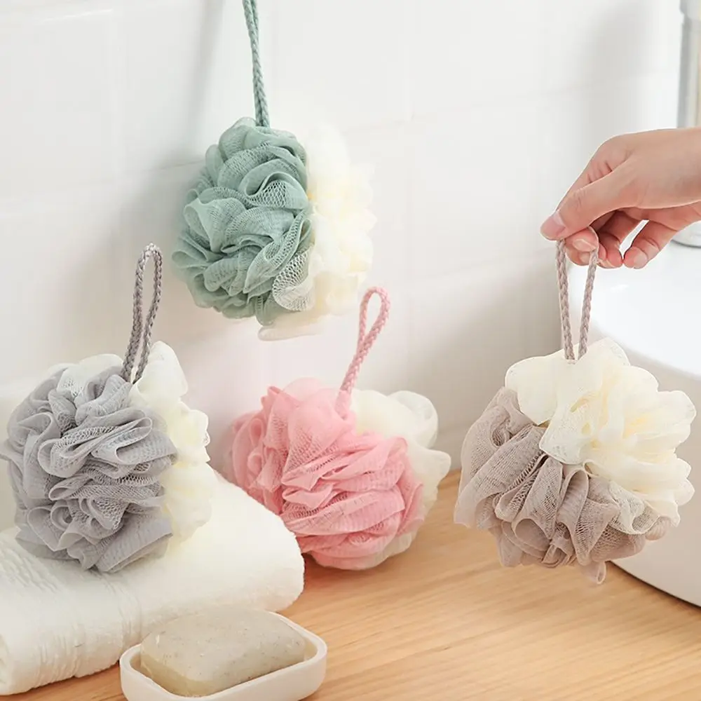 1pc Hanging Soft Mesh Back Body Bath Shower Ball Wash Sponge Scrubber Back Brush for Bathroom Foaming Tools Cleaning Equipment
1pc Hanging Soft Mesh Back Body Bath Shower Ball Wash Sponge Scrubber Back Brush for Bathroom Foaming Tools Cleaning Equipment