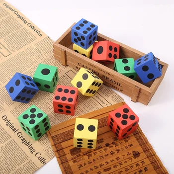 Foam Dot Dice Portable Table Games Dice Creative Combination Of EVA Foam Dice Children's Early Education Educational Toys 12pc
Foam Dot Dice Portable Table Games Dice Creative Combination Of EVA Foam Dice Children's Early Education Educational Toys 12pc