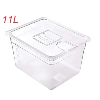 Sous Vide Container Steak Machine Container with Lid Water Tank Bath for Circulator Sous Vide Culinary Immersion Slow Cooker
Sous Vide Container Steak Machine Container with Lid Water Tank Bath for Circulator Sous Vide Culinary Immersion Slow Cooker