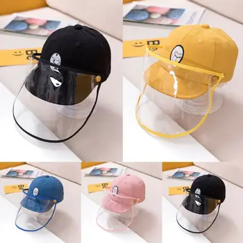 Toddler Baby Detachable Dual-use Baseball Cap Full-face Protective Hat Unisex Anti Dust Caps 
Toddler Baby Detachable Dual-use Baseball Cap Full-face Protective Hat Unisex Anti Dust Caps