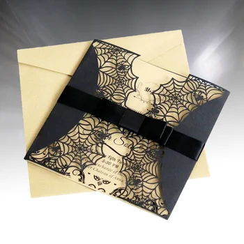 8pcs Halloween Spider Web Invitations Card Pure Black Hollow Invitation Card Holiday Card European Christian Card Invitation Let
8pcs Halloween Spider Web Invitations Card Pure Black Hollow Invitation Card Holiday Card European Christian Card Invitation Let