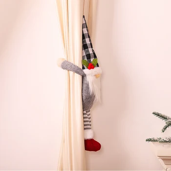 Christmas Forester Curtain Door Curtain Buckle Faceless Doll Buckle Dolls Curtain Button For Home Decoration
Christmas Forester Curtain Door Curtain Buckle Faceless Doll Buckle Dolls Curtain Button For Home Decoration