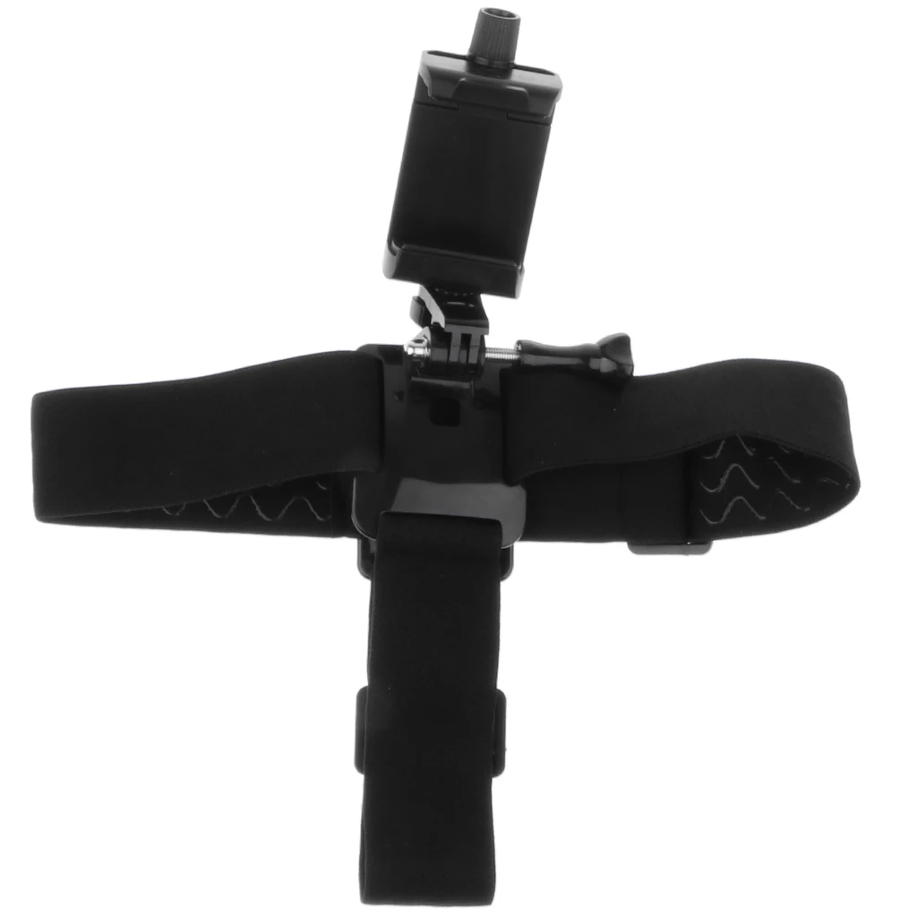 Adjustable Phone Clip Holder Mobile Phone Head Mount Harness Strap Holder for iPhone for Xiaomi for Huawei for Samsung