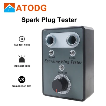 Spark Plug Tester with Adjustable Double Hole Detector Ignition Plug Analyzer with EU Plug for 12V Detector two spark plugs
Spark Plug Tester with Adjustable Double Hole Detector Ignition Plug Analyzer with EU Plug for 12V Detector two spark plugs