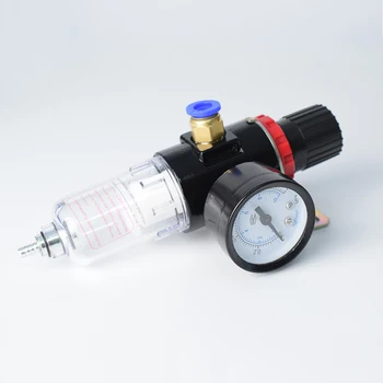 1pcs AFR2000 Pneumatic Filter Air Treatment Unit Pressure Regulator Compressor Reducing Valve Oil Water Separation
1pcs AFR2000 Pneumatic Filter Air Treatment Unit Pressure Regulator Compressor Reducing Valve Oil Water Separation