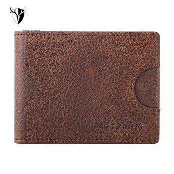 Betronix: New Design Cowhide First Layer Short Men's Dollar Clip Fashionable RFID Credit Card Bag Genuine Leather Zipper Male Pu
Betronix: New Design Cowhide First Layer Short Men's Dollar Clip Fashionable RFID Credit Card Bag Genuine Leather Zipper Male Pu