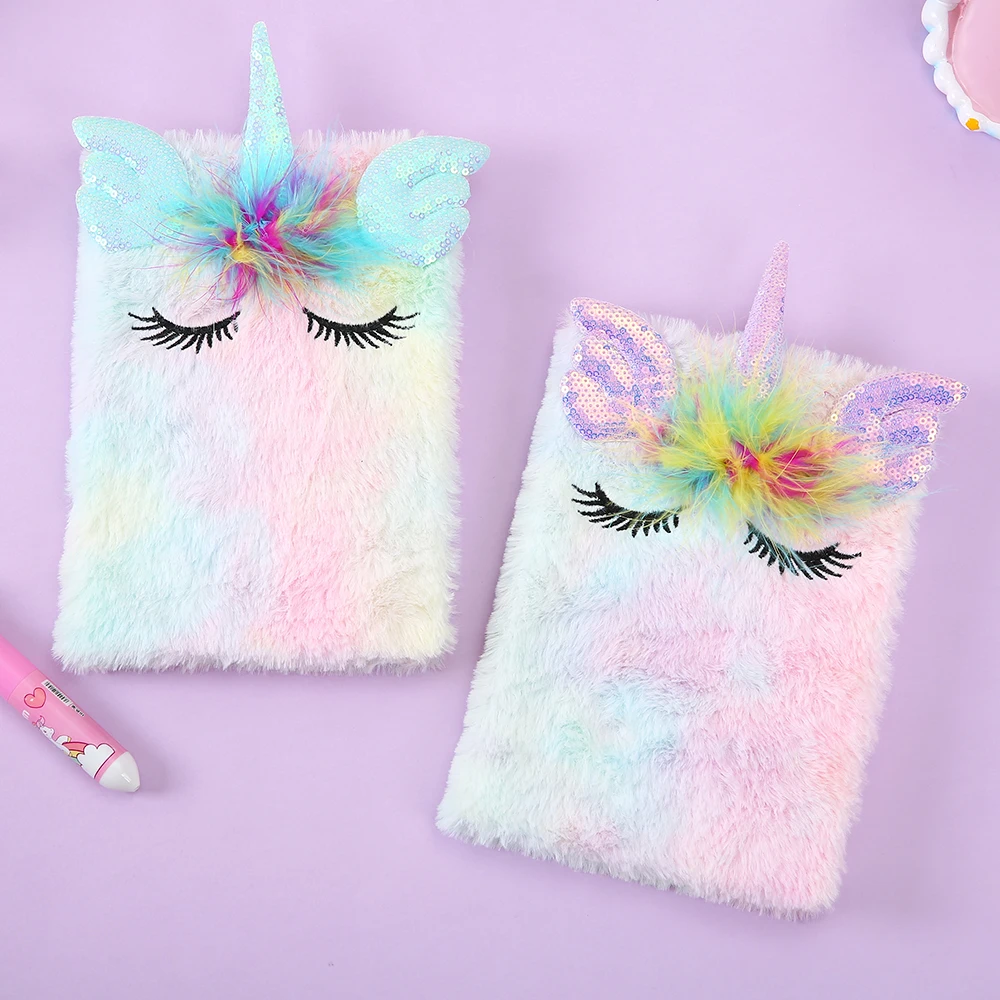 New Diary Book Children's Notebook Unicorn Cartoon Hand Account Book Lovely Girl Heart Plush Notebook
New Diary Book Children's Notebook Unicorn Cartoon Hand Account Book Lovely Girl Heart Plush Notebook