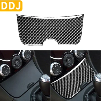 For Mazda RX8 RX-8 SE3P JM1FE 2004-08 Accessories Central Control Storage Box Panel Carbon Fiber Modified Interior Sticker Car