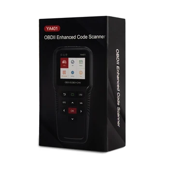 Car Diagnosis YA401 OBD2 Code Reader Scanner Automotive OBD 2 Scan Tool OBDII Auto Tester Upgrade Online PK KW850 X431 CR5001
Car Diagnosis YA401 OBD2 Code Reader Scanner Automotive OBD 2 Scan Tool OBDII Auto Tester Upgrade Online PK KW850 X431 CR5001