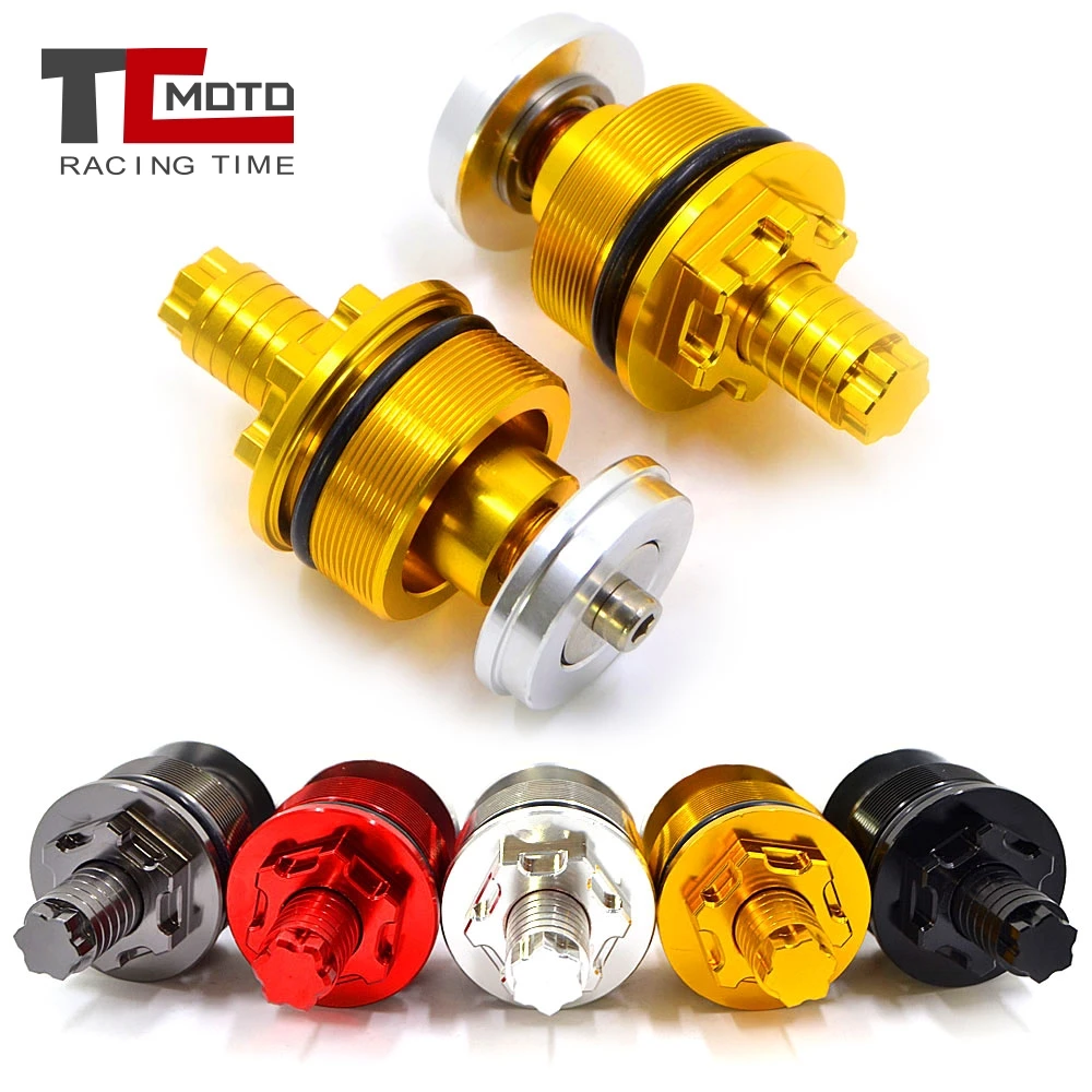 Motorcycle Front Shock Absorber Screw Fork Cover Cap Preload Adjusters Bolts for Yamaha R3 2015-2018 R25 2013-2018 MT07 MT 07
Motorcycle Front Shock Absorber Screw Fork Cover Cap Preload Adjusters Bolts for Yamaha R3 2015-2018 R25 2013-2018 MT07 MT 07