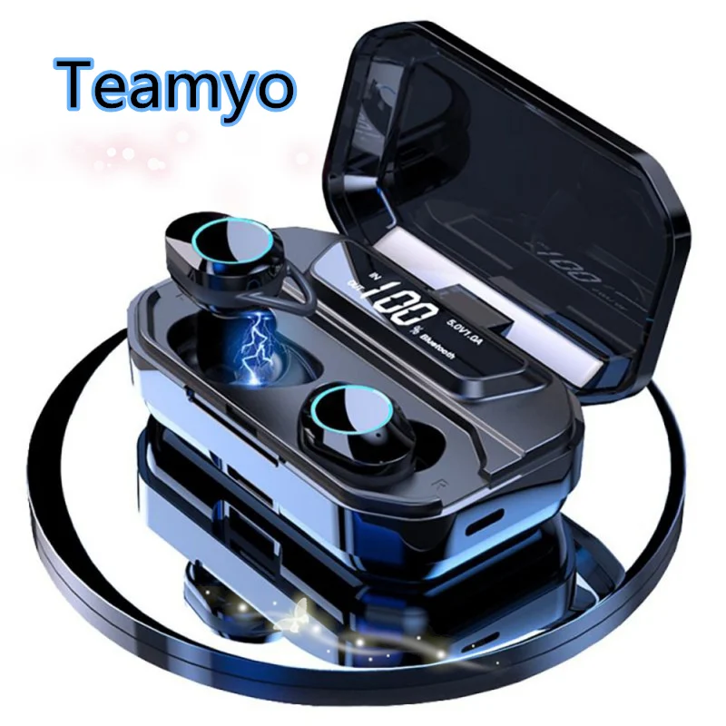 2019 G02 TWS Bluetooth 5.0 IPX7 Waterproof Earphones 3300mAh Charging box Wireless Earphones LED Smart Power Bank Phone Holder
2019 G02 TWS Bluetooth 5.0 IPX7 Waterproof Earphones 3300mAh Charging box Wireless Earphones LED Smart Power Bank Phone Holder