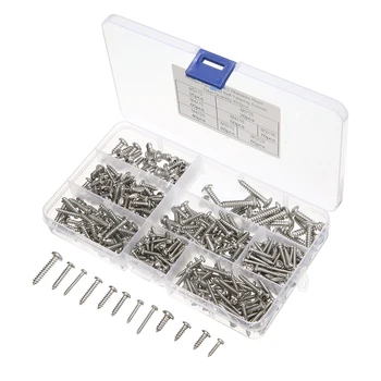 1Set 410 pcs M3-M4 Durable Practical Hybrid Round Head Screws Fasteners For Wooden Furniture Hardware Parts
1Set 410 pcs M3-M4 Durable Practical Hybrid Round Head Screws Fasteners For Wooden Furniture Hardware Parts