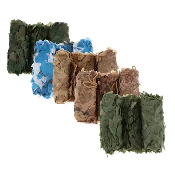 Polyester Nylon Outdoor Hunting Shooting Camping Woodland Camouflage Net Camo Netting Hide Cover 2Mx3M
Polyester Nylon Outdoor Hunting Shooting Camping Woodland Camouflage Net Camo Netting Hide Cover 2Mx3M