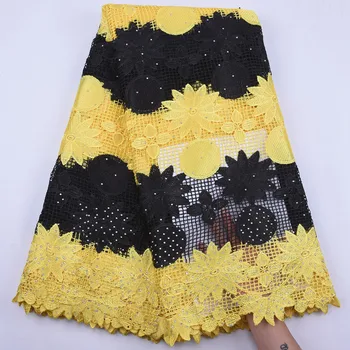 SJD LACE 2020 Guipure Cord High Quality African Lace Fabric Bright Diamond Flower French Lace Fabric For Party And Wedding A1919
SJD LACE 2020 Guipure Cord High Quality African Lace Fabric Bright Diamond Flower French Lace Fabric For Party And Wedding A1919