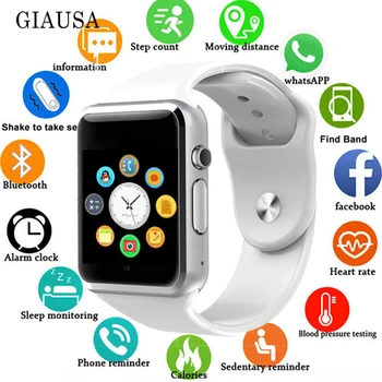 2019 New Smart Watch Clock Sync Notifier Support SIM TF Card Connectivity Apple iphone Android Phone Women Men Smartwatch GT08
2019 New Smart Watch Clock Sync Notifier Support SIM TF Card Connectivity Apple iphone Android Phone Women Men Smartwatch GT08