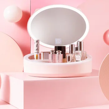 10X Magnifying Glass Makeup Storage Box LED Light Makeup Mirror Storage Box Folding Lipstick Jewelry Storage Box Cosmetic Box
10X Magnifying Glass Makeup Storage Box LED Light Makeup Mirror Storage Box Folding Lipstick Jewelry Storage Box Cosmetic Box