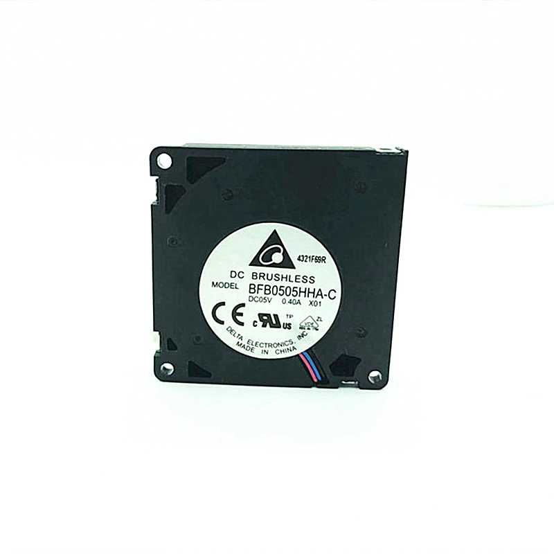 Delta BFB0505HHA-C 50MM blower fan 50x50x10MM Fan Double ball bearing Cooling fan 5V 1.3W with 3pin
Delta BFB0505HHA-C 50MM blower fan 50x50x10MM Fan Double ball bearing Cooling fan 5V 1.3W with 3pin