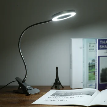 USB Clip-on Table Lamp Direct Charge Magnifying Glass Desk Lamp for Close Work Bright LED Light for Reading Tasks Crafts
USB Clip-on Table Lamp Direct Charge Magnifying Glass Desk Lamp for Close Work Bright LED Light for Reading Tasks Crafts