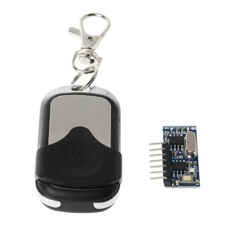 Remote Control Wireless Receiver Switch Socket Learning Code 1527 Decoding Module Button 433MHz 4CH Output LED Electric Door
Remote Control Wireless Receiver Switch Socket Learning Code 1527 Decoding Module Button 433MHz 4CH Output LED Electric Door