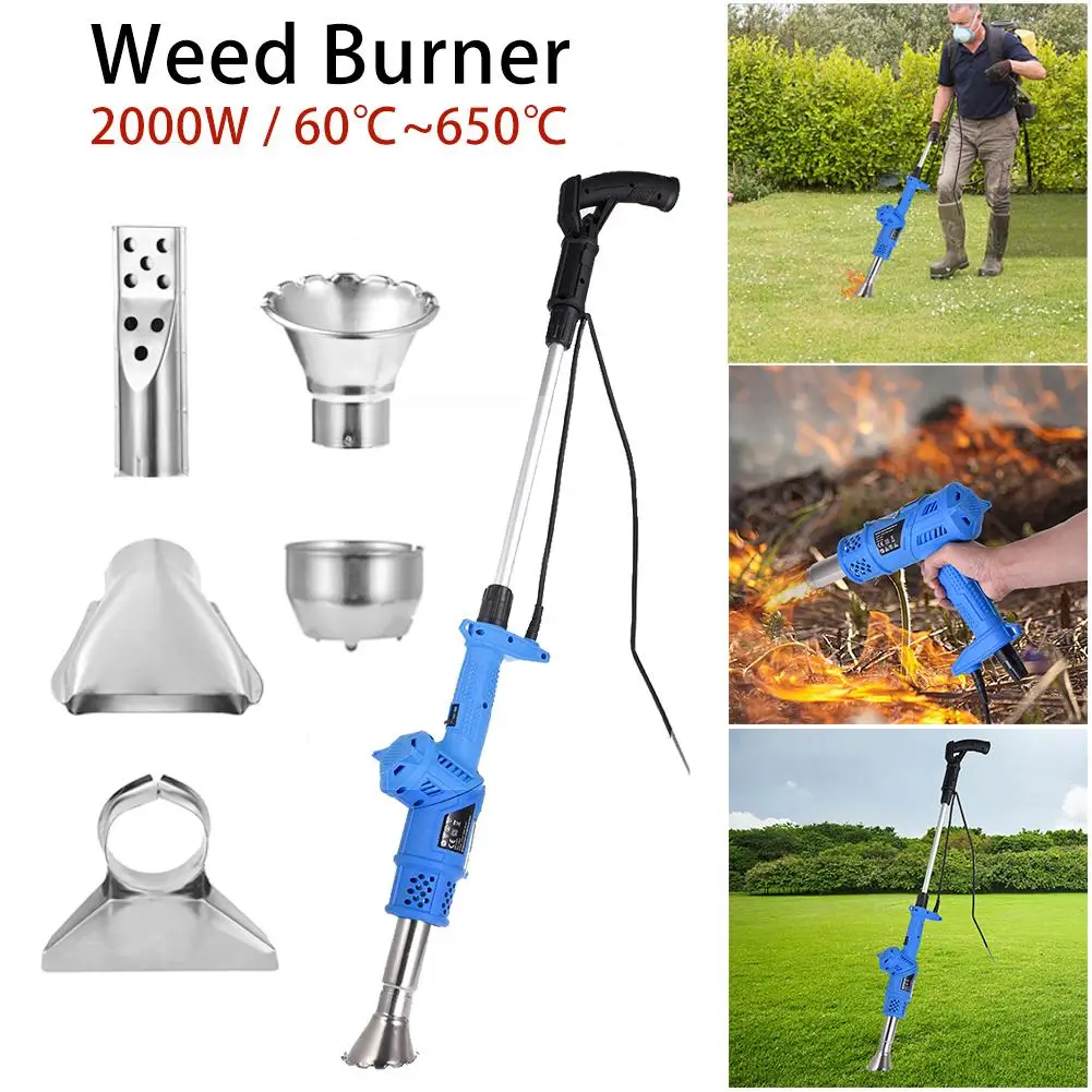 3-in-1 Function Electric Lawnmower Weeder Power Garden Tools Electric Weed Burner Professional Weeding High Efficiency 2000W
3-in-1 Function Electric Lawnmower Weeder Power Garden Tools Electric Weed Burner Professional Weeding High Efficiency 2000W