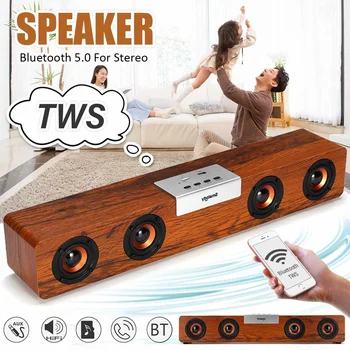 Portable Wooden Wireless bluetooth Speaker Hi-Fi USB Stereo Sound Speaker FM Radio Bass TF Card AUX Mode Music Player Subwoofer
Portable Wooden Wireless bluetooth Speaker Hi-Fi USB Stereo Sound Speaker FM Radio Bass TF Card AUX Mode Music Player Subwoofer
