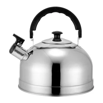 Thick Stainless Steel Induction Cooker Special Flat Bottom Sounding Kettle Hemisphere Type Whistling Kettle Camping Tea Kettle
Thick Stainless Steel Induction Cooker Special Flat Bottom Sounding Kettle Hemisphere Type Whistling Kettle Camping Tea Kettle