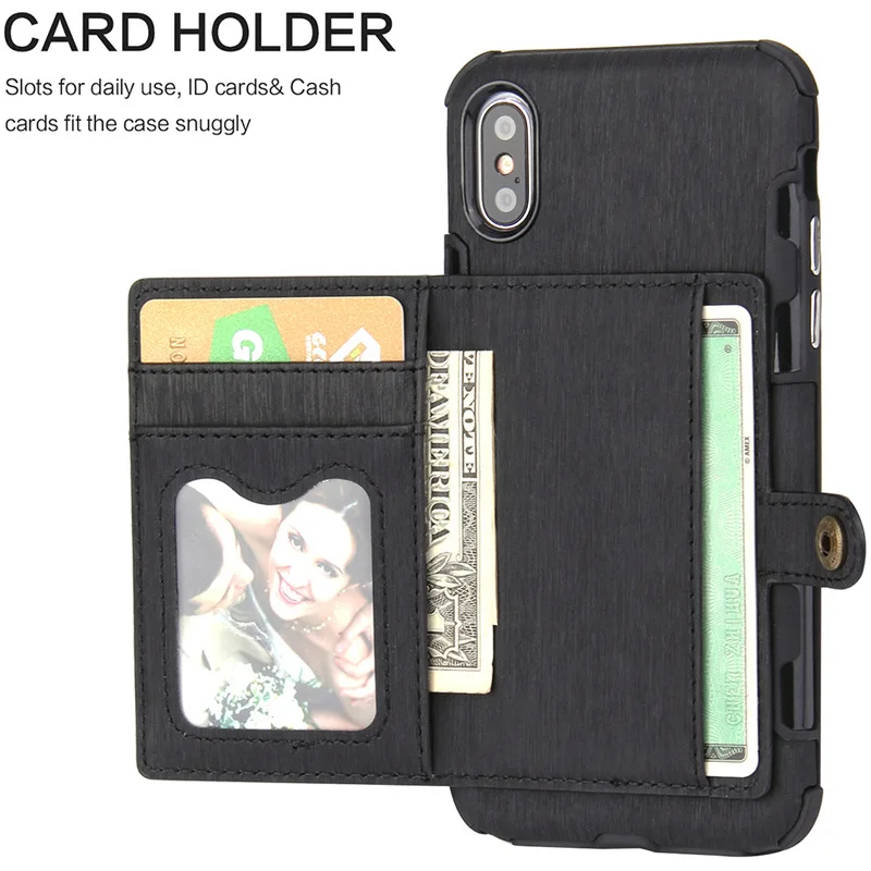 Retro Multi-functional Phone Case for iPhone 11 Pro Max Wallet Cover Case for iPhone 7 8 Plus X XR XS Max Fillet protection Case
Retro Multi-functional Phone Case for iPhone 11 Pro Max Wallet Cover Case for iPhone 7 8 Plus X XR XS Max Fillet protection Case