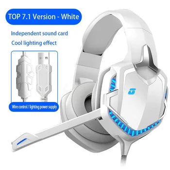 2020 New N20 Gaming Headset Head-Mounted USB7.1 Computer Wired Headset for Desktop Computers and Laptops
2020 New N20 Gaming Headset Head-Mounted USB7.1 Computer Wired Headset for Desktop Computers and Laptops