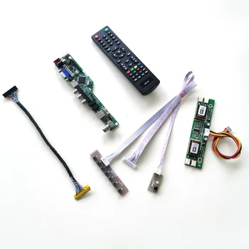 For LM201WE3-TLK1/TLK3 VGA HDMI AV USB RF T.V56 controller board LCD display panel 4CCFL 30Pin LVDS Remote+Inverter+keyboard Kit
For LM201WE3-TLK1/TLK3 VGA HDMI AV USB RF T.V56 controller board LCD display panel 4CCFL 30Pin LVDS Remote+Inverter+keyboard Kit