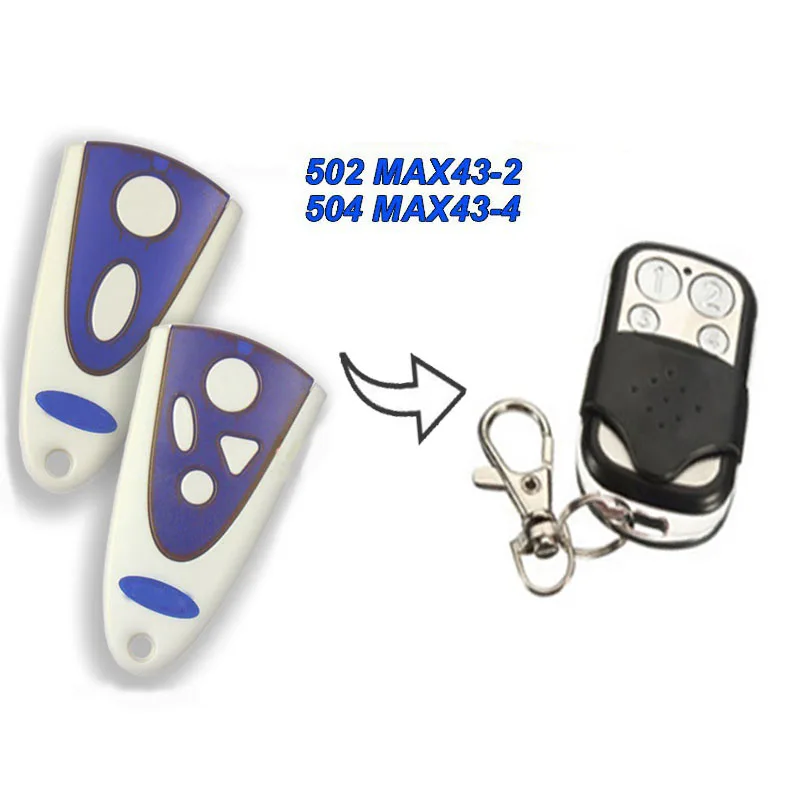 For 504 MAX43-4 502 MAX43-2 433.92mhz transmitter garage door remote control rolling code remote control duplicator
For 504 MAX43-4 502 MAX43-2 433.92mhz transmitter garage door remote control rolling code remote control duplicator